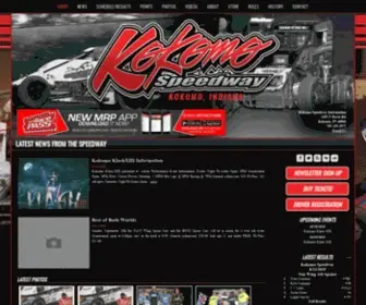 Kokomospeedway.net(Kokomo Speedway Kokomo Speedway) Screenshot