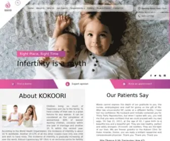 Kokoori.com(Kokoori clinic Home) Screenshot