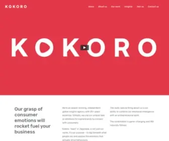 Kokoro-Global.com(Kokoro) Screenshot