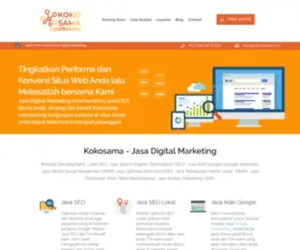 Kokosama.com(Jasa Digital Marketing) Screenshot