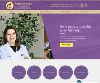 Kokosmiles.com(Ahwatukee Dentist) Screenshot