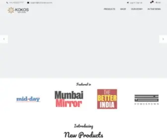 Kokosnatural.com(Organic Food Products India) Screenshot