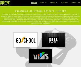 Koksamlai.com(KokSamlai Solutions Private Limited) Screenshot