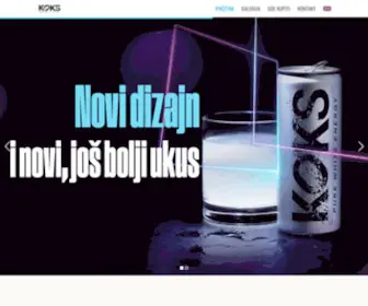 Koksenergy.rs(KOKS Energy drink) Screenshot