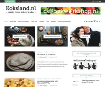 Koksland.nl(Recepten van & deKookworkshop.nl) Screenshot