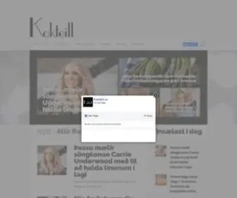 Kokteill.is(Afþreyingarvefurinn) Screenshot