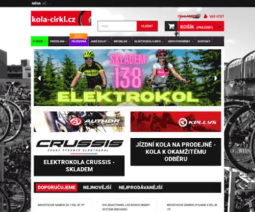 Kola-Cirkl.cz(Kola Cirkl) Screenshot