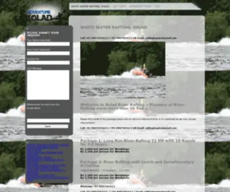 Koladrafting.com(ADVENTURE KOLAD) Screenshot