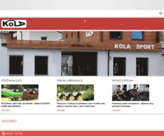 Kolaledec.cz(Kola Ledeč) Screenshot