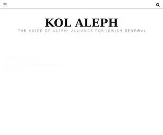 Kolaleph.org(The Voice of ALEPH) Screenshot