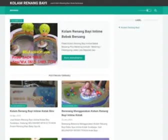 Kolamrenangbayi.com(Kolam Renang Bayi) Screenshot