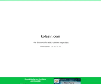 Kolasin.com(Domen na prodaju) Screenshot