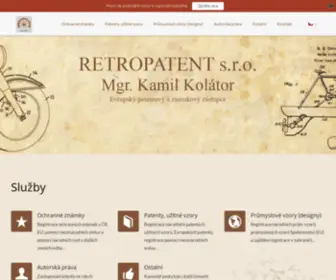 Kolator.com(Patent) Screenshot