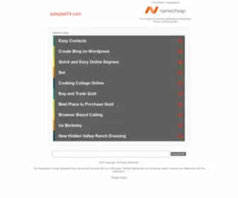 Kolaybet74.com(Online football) Screenshot