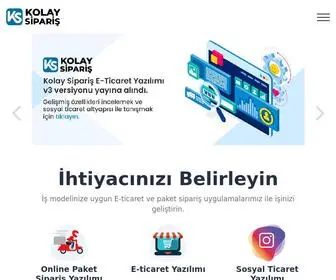 Kolaysiparis.com.tr(Kolay Sipariş Yeni Nesil E) Screenshot