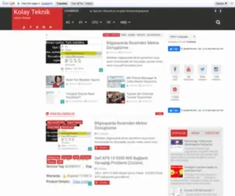 Kolayteknik.com(Kolay Teknik) Screenshot