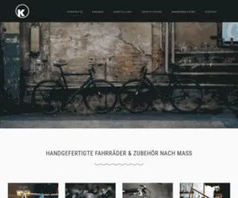 Kolb-Rahmenbau.ch(Kolb Fahrrad Rahmenbau) Screenshot