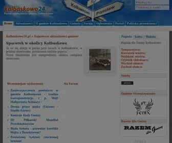 Kolbaskowo24.pl(Portal mieszkaĹcĂłw gminy KoĹbaskowo) Screenshot