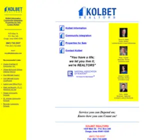 Kolbetrealtors.com(Realtor) Screenshot