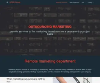 Kolbgroup.net(Online Marketing Company) Screenshot