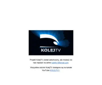 KolejTv.pl(Strona Główna) Screenshot