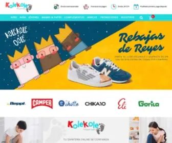 KoleKole.com(▷ Tu Zapatería Online de Confianza) Screenshot