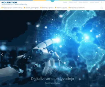 Kolektoravtomatizacija.com(Kolektor) Screenshot