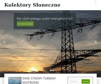 Kolektory-Sloneczne.biz(Kolektory Słoneczne) Screenshot