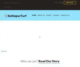 Kolhapurturf.com(Kolhapur Turf Association) Screenshot