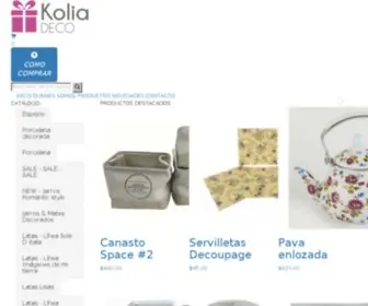 Koliadeco.com.ar(Sitio en mantenimiento) Screenshot