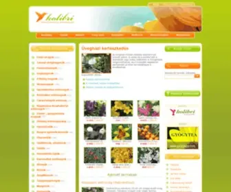 Kolibrikerteszet.hu(Kolibri kertészet) Screenshot