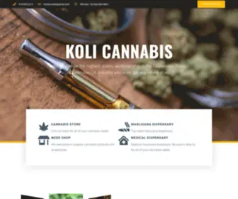 Kolicannabisok.com(Koli Cannabis) Screenshot