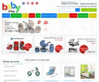 Kolicazabebe.rs(Baby shop Vam nudi izuzetno kvalitetnu bebi opremu po niskim cenama) Screenshot