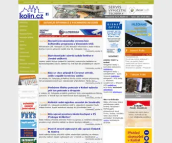 Kolin.cz(Kolín) Screenshot