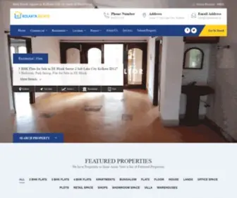 Kolkataestate.com(Property Agents in Salt Lake) Screenshot