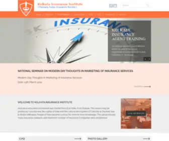 Kolkatainsuranceinstitute.com(Kolkata Insurance Institute) Screenshot