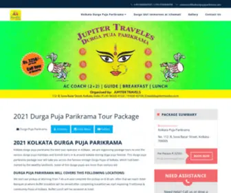 Kolkatapujaparikrama.com(Kolkata Durga Puja Parikrama) Screenshot