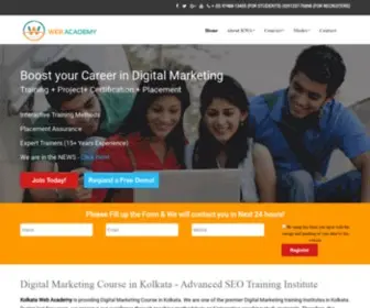 Kolkatawebacademy.in(Digital Marketing Course in Kolkata) Screenshot