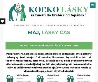 Kolkolasky.sk(Koľko Lásky) Screenshot