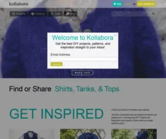 Kollabora.com(A Community for Makers) Screenshot