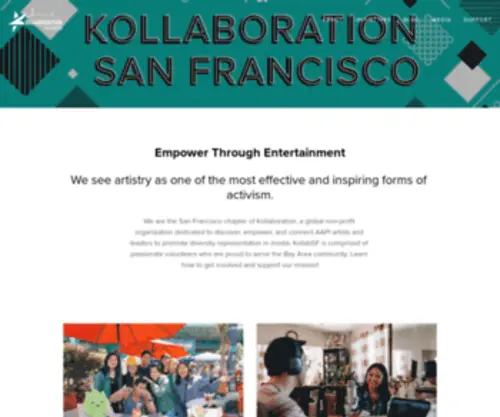 Kollabsf.org(Kollaboration San Francisco) Screenshot