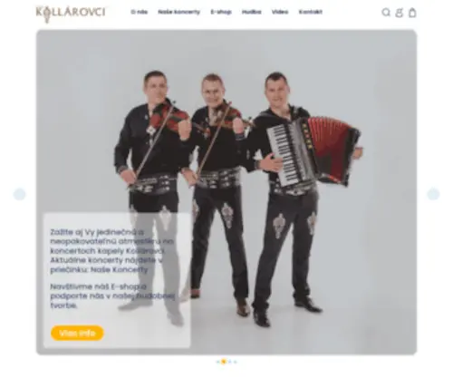 KollarovCi.sk(Kollárovci.sk) Screenshot