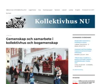 Kollektivhus.se(Att bo i gemenskap) Screenshot