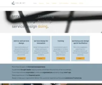 Kolmiot.com(Freelance Service Designer) Screenshot