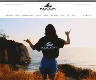 Koloa.com(Koloa Surf Company) Screenshot