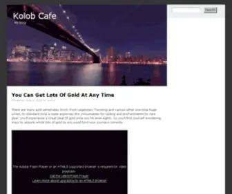 Kolobcafe.com(澳门新京浦客户端下载) Screenshot