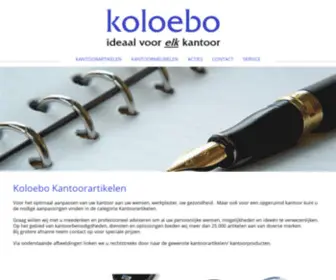 Koloebo.nl(Koloebo ideaal voor elk kantoor) Screenshot