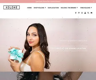Koloheoceangems.com(Kolohe In Waikiki) Screenshot