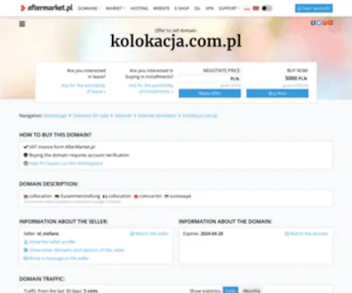 KolokacJa.com.pl(Najlepszy hosting) Screenshot