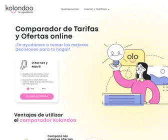 Kolondoo.com(El comparador de tarifas del hogar pensado para ti) Screenshot